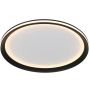 Italux Artizo PLF-02326-M-BK Plafondlamp 1x24W/LED 3000K/4000K/6000K 2900lm IP20