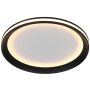 Italux Artizo PLF-02326-S-BK Plafondlamp 1x18W/LED 3000K/4000K/6000K 2200lm IP20