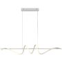 Italux Bastelo PND-24154-WH Hanglamp 1x40W/LED 3000K/4000K/6000K 3400lm IP20