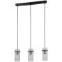 Italux Merto PND-40930-3B-BK Hanglamp 3x40W/E14 IP20