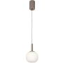 Italux Montes PND-02217-1-BRO Hanglamp 1x6W/LED 3000K/4000K/6000K 650lm IP20
