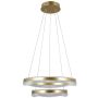 Italux Morte PND-34535-2L-GD Hanglamp 2x70W/LED 3000K/4000K/6000K 6200lm IP20