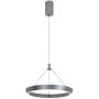 Italux Ottana PND-64739-S-GR Hanglamp 1x24W/LED 3000K/4000K/6000K 2900lm IP20