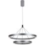 Italux Ottana PND-64739A-GR Hanglamp 1x60W/LED 3000K/4000K/6000K 7900lm IP20