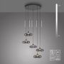Paul Neuhaus POSH 15694-15 Hanglamp 5x6,3W/LED 3000k 1450lm ip20
