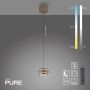 Paul Neuhaus PURE FALLING RINGS 2503-97 Hanglamp 1x8W/LED 2200-5000k 310lm ip20