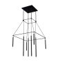 Antigo Alha 9010 Hanglamp 8x40W/G9 IP20