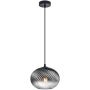 Italux Alias PND-3665-1-BK-SG Hanglamp 1x40W/E27 IP20