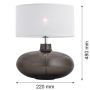 Argon SEKWANA 3050 Tafellamp 1x15W(Max)/E27 IP20
