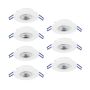 Eglo GEDREZ 300186 Inbouwspot 7x4.9W/LED 2700K, 4000K, 6500K 3640lm ip20