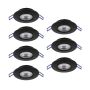 Eglo GEDREZ 300191 Inbouwspot 7x4.9W/LED 2700K, 4000K, 6500K 3640lm ip20