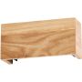 Fischer&Honsel SHINE-WOOD 30574 Wandlamp 6x1,49w/led 2700k 1128lm ip20