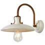 Lucide RÖMER 30276/01/38 Wandlamp 1x60w/e27 ip20