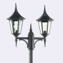 Norlys MODENA 302B Straatlantaarn 2x9W/E27 IP54
