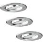 Polux SUN 305268 Inbouwspot 1x3,5W/GU10 3000K 250LM IP20
