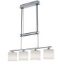 Trio GARDA 305400401 Hanglamp 4x28w/e14 ip20
