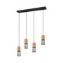 Trio TOSH 304300432 Hanglamp 4x40w/e27 ip20