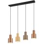 Trio AGUDO 319400417 Hanglamp 4x40w/e27 ip20