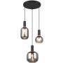 Trio DIVA 319830332 Hanglamp 3x10w/e27 ip20