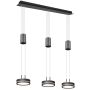 Trio FRANKLIN 326510342 Hanglamp 3x9w/led 3000k 1050lm ip20