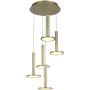 Italux Oliver MD17033012-5A GOLD Hanglamp 5x60W/LED 3000K 3360lm IP20