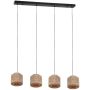 Trio SMILLA 366800436 Hanglamp 4x10w/e27 ip20