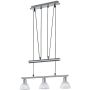 Trio LEVISTO 371010307 Hanglamp 3x40w/e14 3000k 400lm ip20