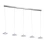 Milagro ELLIPSE ML415 Hanglamp 5x5W/LED