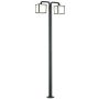 Trio CUBANGO 421560242 Straatlantaarn 2x15w/e27 3000k 400lm ip54