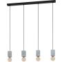 Eglo PRESTWICK 3 43598 Hanglamp 4X40W/E27 IP20