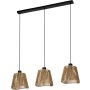 Eglo LAVISTER 44073 Hanglamp 3x60w/e27 ip20