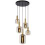 Lucide JOANET 45494/15/65 Hanglamp 5x40w/e27 ip20