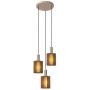 Lucide LAMBRES 45410/13/41 Hanglamp 3x40w/e27 ip20
