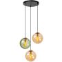 Lucide MONSARAZ 45493/03/33 Hanglamp 3x40w/e27 ip20