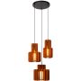 Lucide ROLLO 45491/13/55 Hanglamp 3x40w/e27 ip20