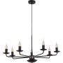 TK Lighting LIMAL 4613 Kroonluchter 7x40W/E14