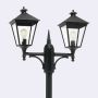 Norlys LONDON 482B Straatlantaarn 2x9W/E27 IP54