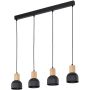 TK Lighting CAIRO 4896 Hanglamp 4x15W/E27 IP20