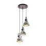 Eglo BARNSTAPLE 49647 Hanglamp 3x60W/E27