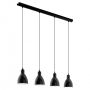 Eglo PRIDDY 49466 Hanglamp 4x60W/E27