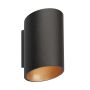 Zuma Line SLICE 50603-BK/GD-N Wandlamp 1x40W/G9 IP20