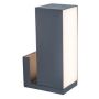 Lutec CUBA 5193810118 Wandlamp 1x15w/led 2700-6500k 1000lm ip54