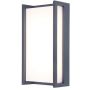 Lutec QUBO 5193001118 Wandlamp 1x17.3w/led 3000K 1100lm ip54