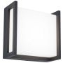 Lutec QUBO 5195404118 Wandlamp 1x9.5w/led 4000k 850lm ip54