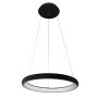 Italux ALESSIA 5280-840RP-BK-3 Hanglamp 1x40W/LED 2200LM IP20