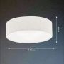 Fischer&Honsel Maat 21255 Plafondlamp 3x25W/E14 IP20