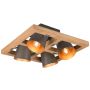 Trio BELL 601900467 Plafondlamp 4x25w/e14 ip20