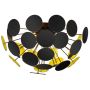 Trio DISCALGO 609900332 Plafondlamp 3x40w/e14 ip20