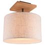 Trio ELMAU 602100130 Plafondlamp 1x60w/e27 ip20