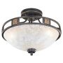 Trio QUINTA 608100324 Plafondlamp 3x60w/e27 ip20